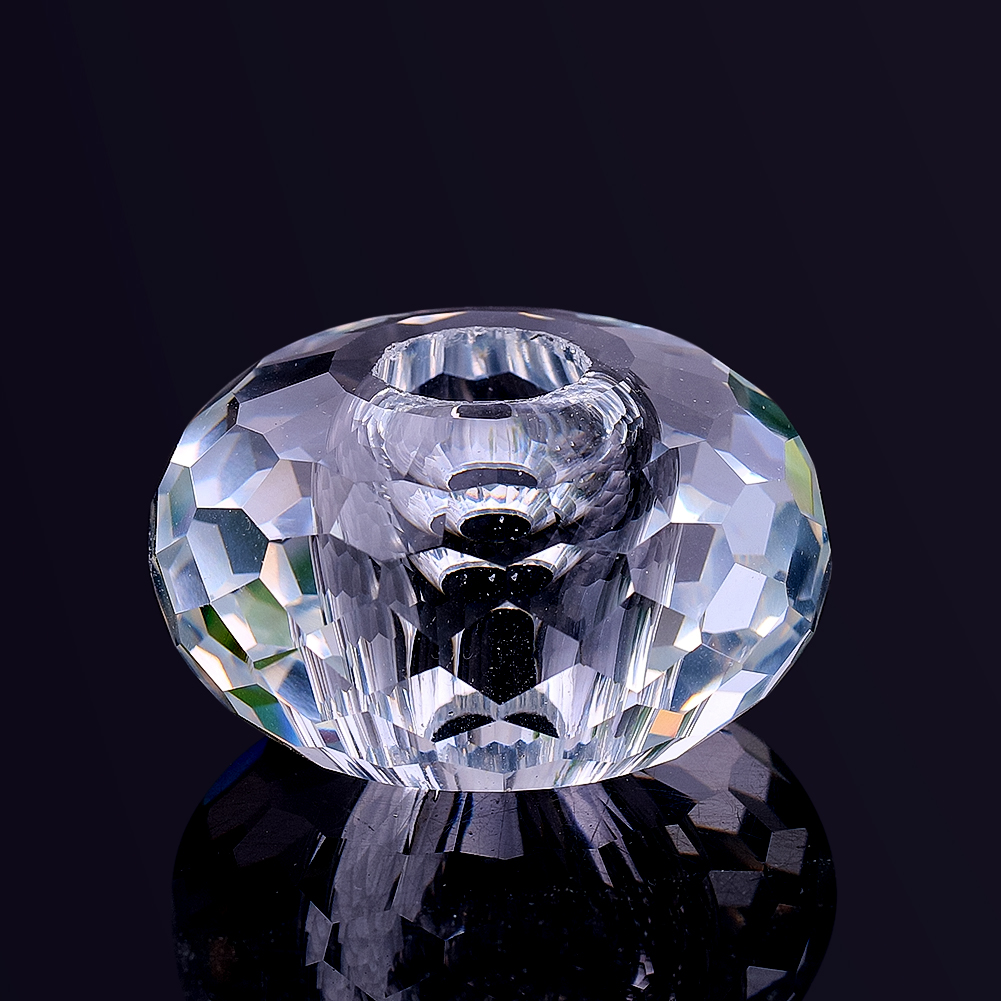 Paper Weight Crystal - 50Mm Kaca Kristal Segi Penangkap Matahari