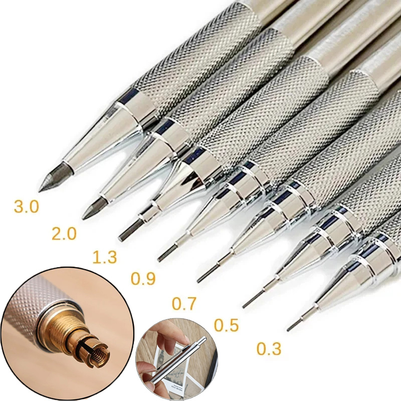 Mechanical Pencil 0.3 - Set Pensil Mekanik 0.3 0.5 0.7