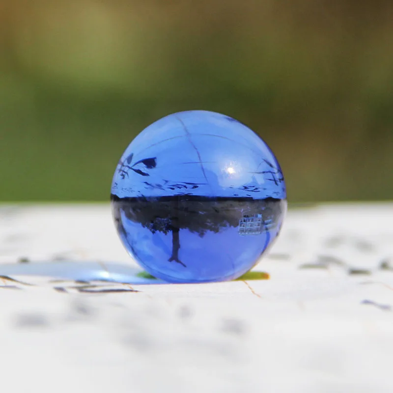 Bola Kristal Warna 30mm, Lensa - Paper Weight Crystal ulasan dan harga