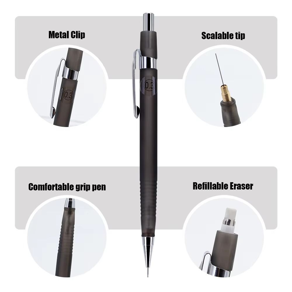 Pensil Mekanik Tahan Lama 0.3/ - Mechanical Pencil 0.3 ulasan dan harga