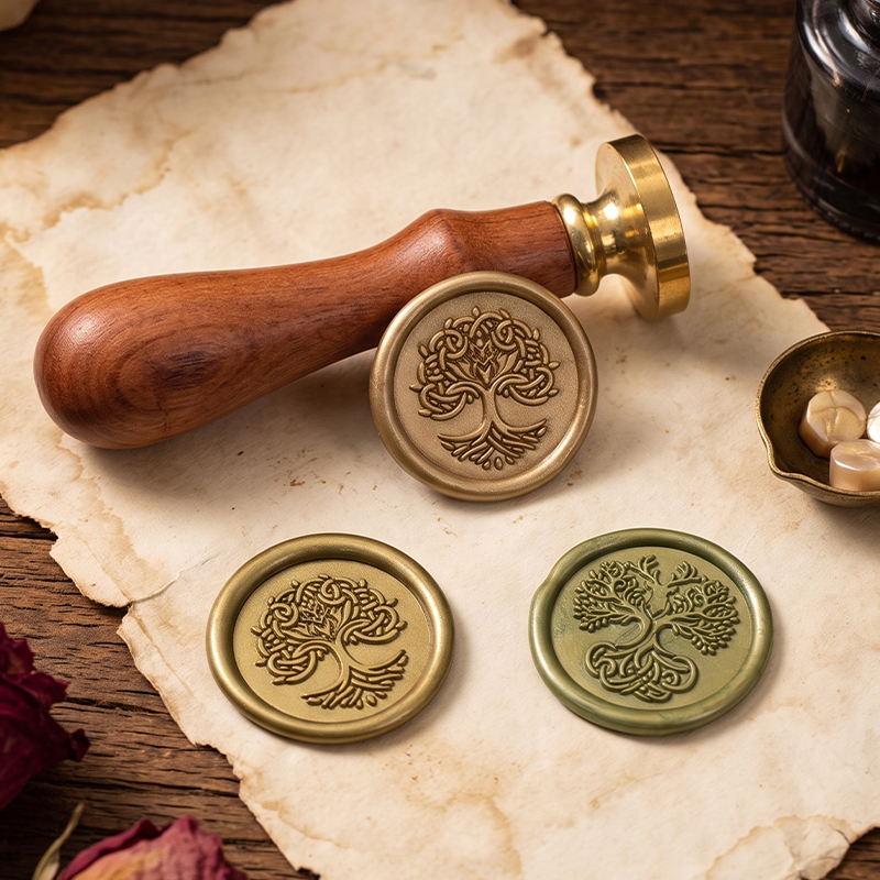 Set Stempel Segel Lilin Seri P - Wax Seal Stamp Set ulasan dan harga