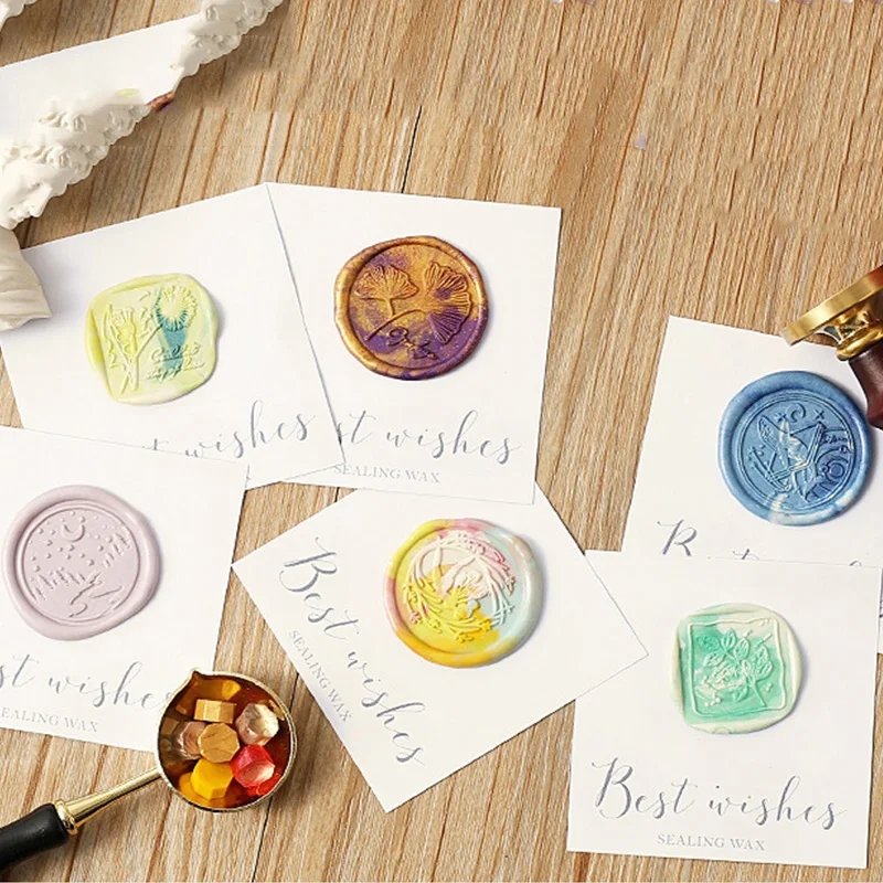 100 pcs Segel Lilin Vintage un - Wax Seal Stamp Set ulasan dan harga