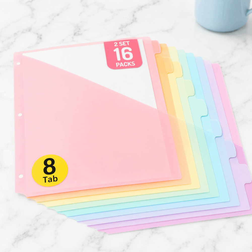 Pembatas Binder Tahan Lama, Pl - Tab Divider A4 ulasan dan harga