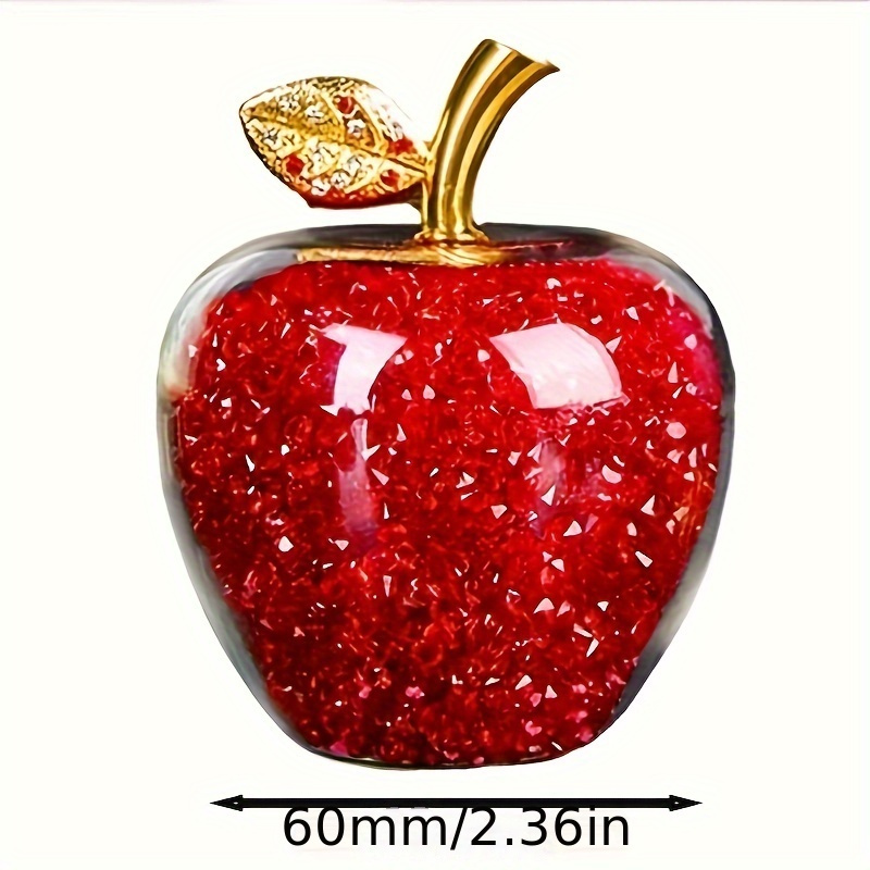 Hiasan meja kristal buah, suve - Paper Weight Crystal ulasan dan harga