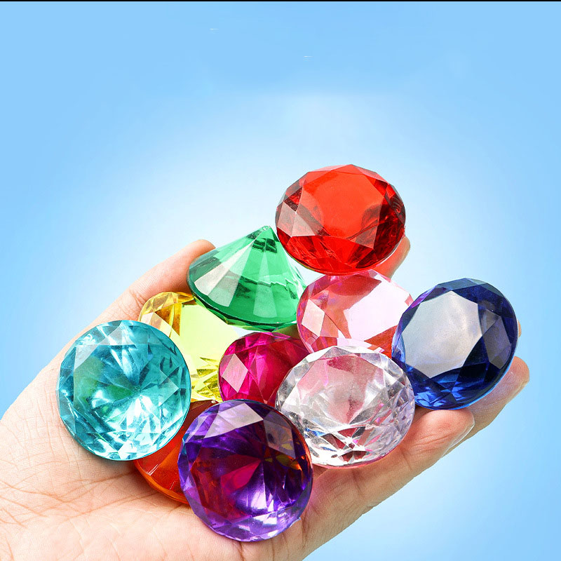 1 buah kristal berlian berbent - Paper Weight Crystal ulasan dan harga