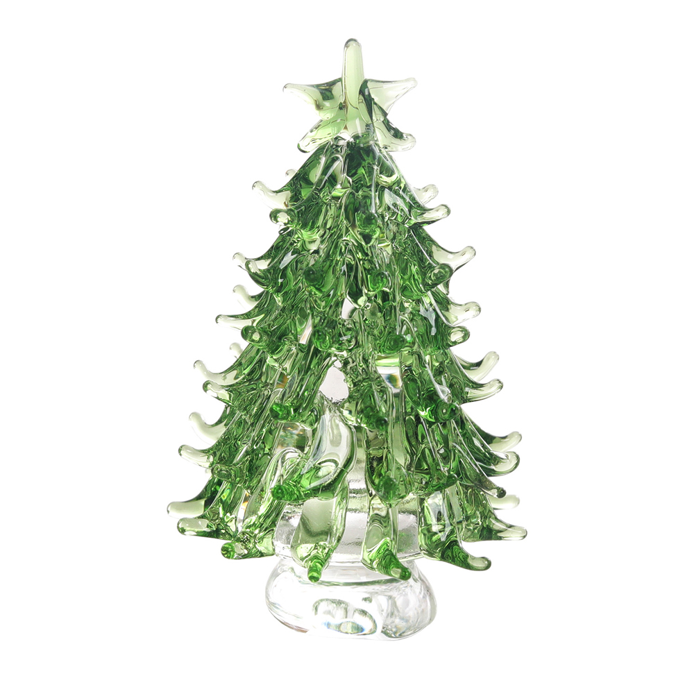 2 buah kristal pohon Natal Fig - Paper Weight Crystal ulasan dan harga